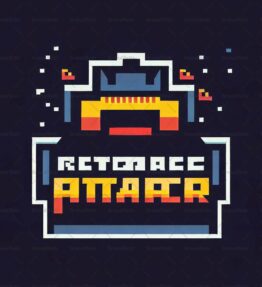 Retro Arcade Space Invaders